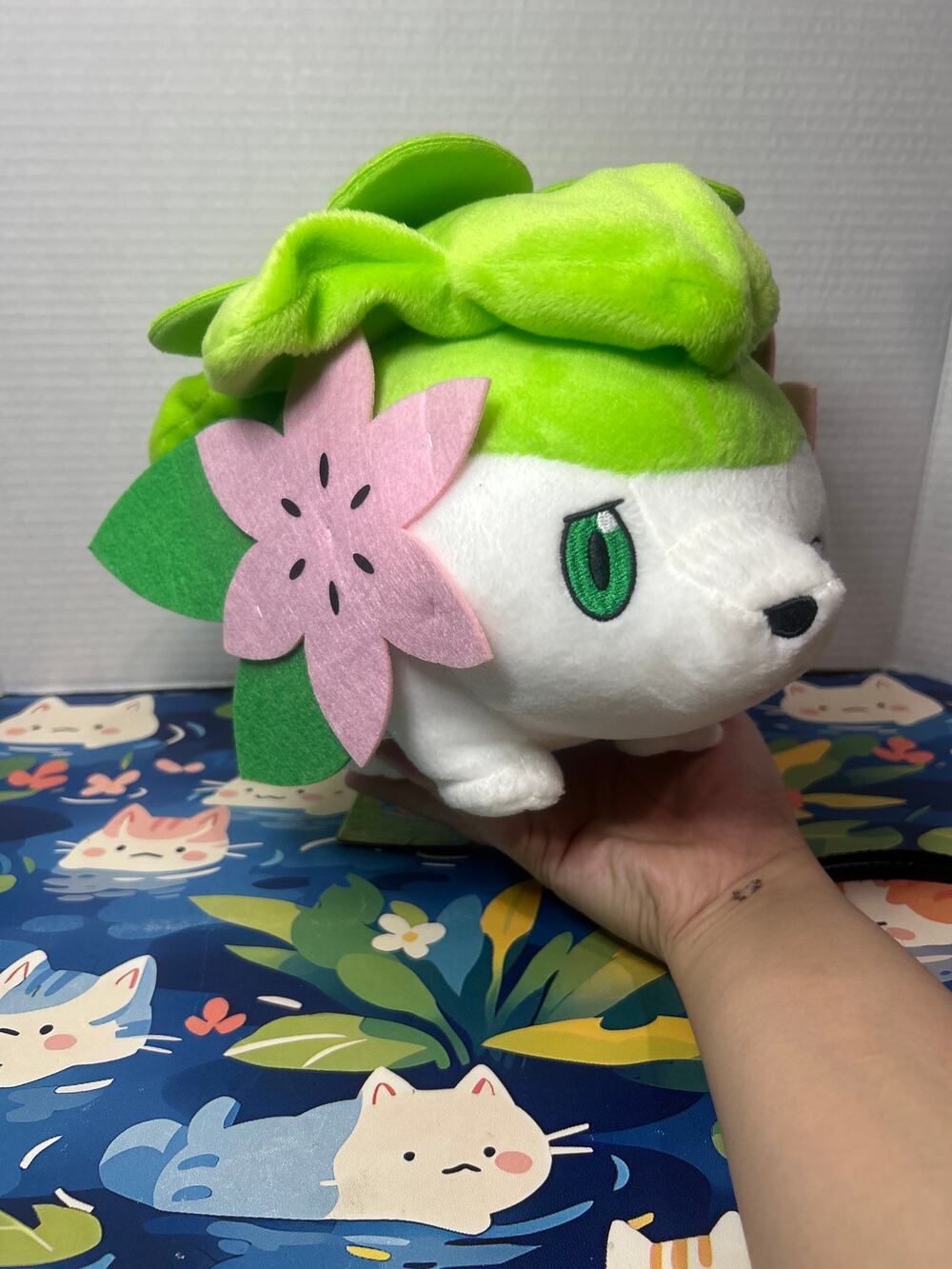Pokemon Banpresto Land Form Shaymin Winking Plush Stuffed Animal